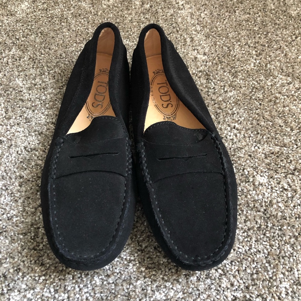 Tods driving shoe loafers